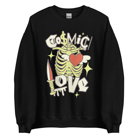 [ID: 145-G423] Cosmic Love (2) Unisex Crew Neck Sweatshirt