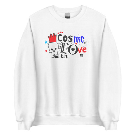 [ID: 145-G424] Cosmic Love Unisex Crew Neck Sweatshirt