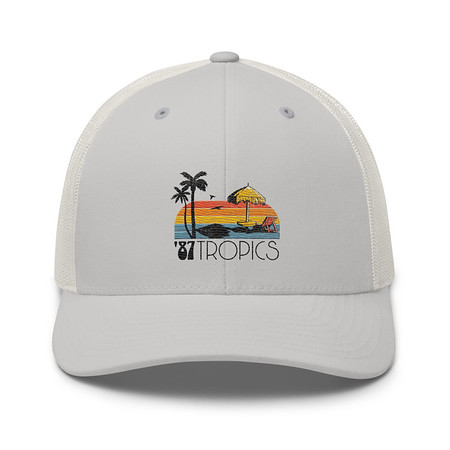 [ID: 252-G2] '87 Tropics Retro Trucker Hat