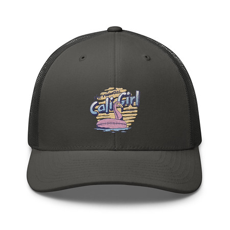 [ID: 252-G13] 90's Cali Girl Retro Trucker Hat