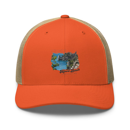[ID: 252-G57] Amalfi Retro Trucker Hat