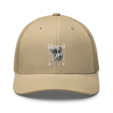 [ID: 252-G81] Angel Retro Trucker Hat
