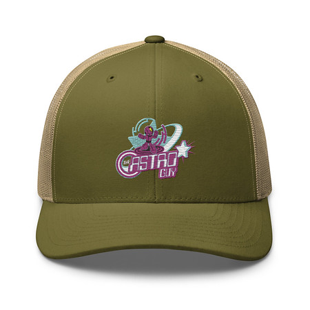 [ID: 252-G107] astro guy Retro Trucker Hat