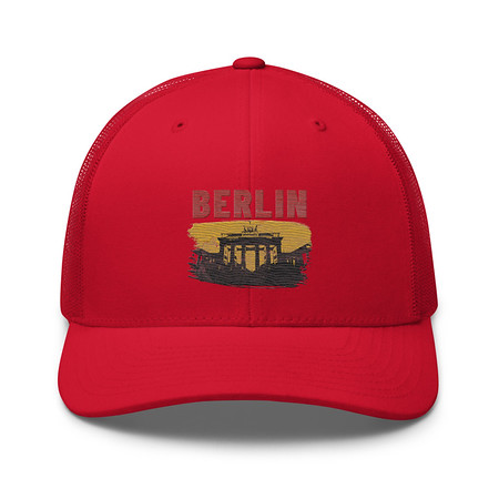 [ID: 252-G184] Berlin Retro Trucker Hat