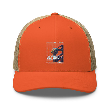 [ID: 252-G198] Beyond Supernova Retro Trucker Hat