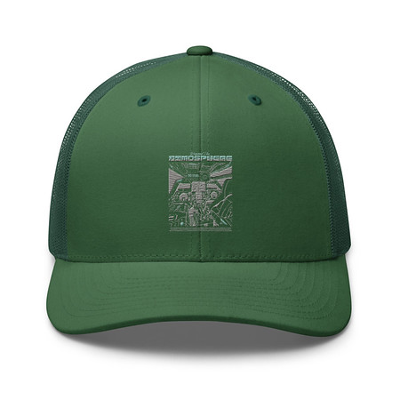 [ID: 252-G199] Beyond The Atmosphere Retro Trucker Hat