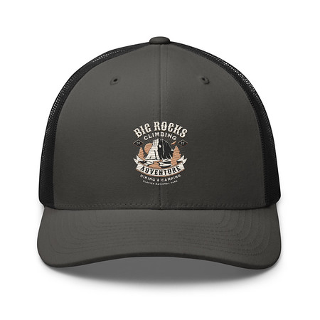 [ID: 252-G203] Big Rocks Climbing - Outdoor Adventure Retro Trucker Hat