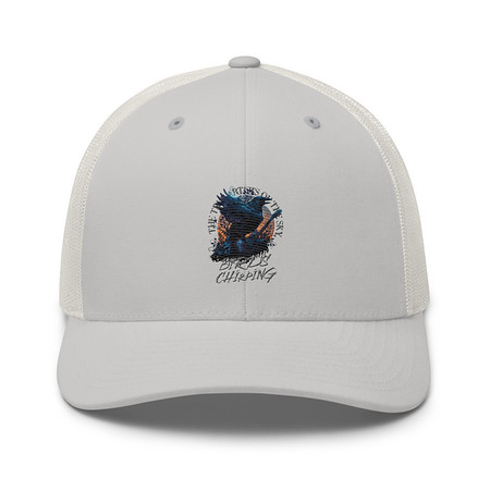 [ID: 252-G210] Birds Chirping Retro Trucker Hat