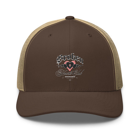 [ID: 252-G287] Broken Hearts Club Retro Trucker Hat
