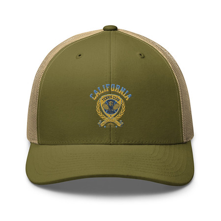 [ID: 252-G319] CALIFORNIA TENNIS PROFESSIONALS Retro Trucker Hat