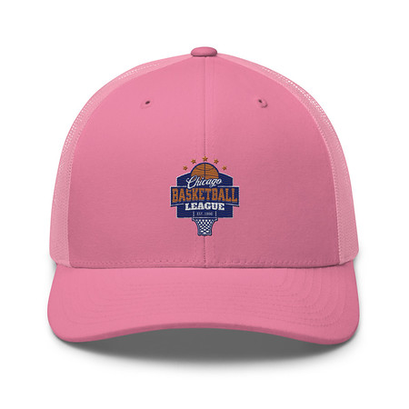 [ID: 252-G363] Chicago Basketball League - Athlectic Sports Retro Trucker Hat
