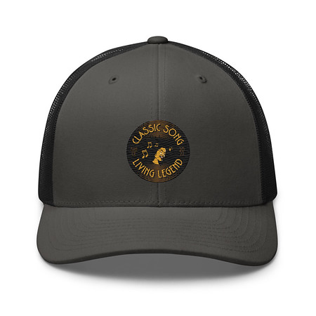 [ID: 252-G385] Classic Song - Music Record Retro Trucker Hat