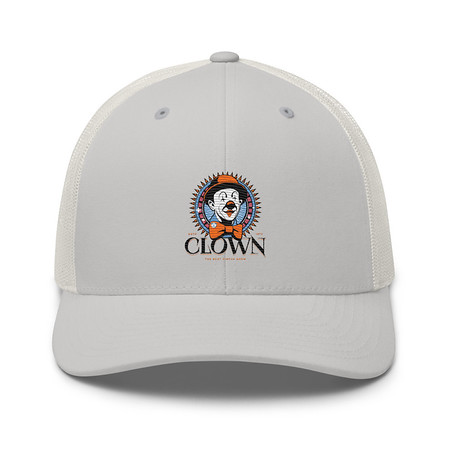 [ID: 252-G388] CLOWN LOGO Retro Trucker Hat