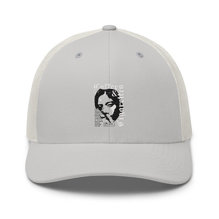 [ID: 252-G392] Coffee & Cigarettes Retro Trucker Hat