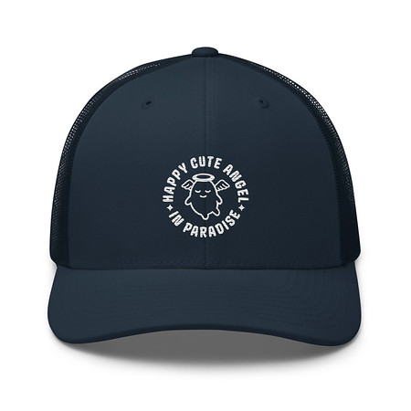 [ID: 252-G449] Cute Angel - Wings Retro Trucker Hat
