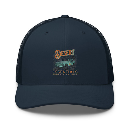 [ID: 252-G489] desert Retro Trucker Hat