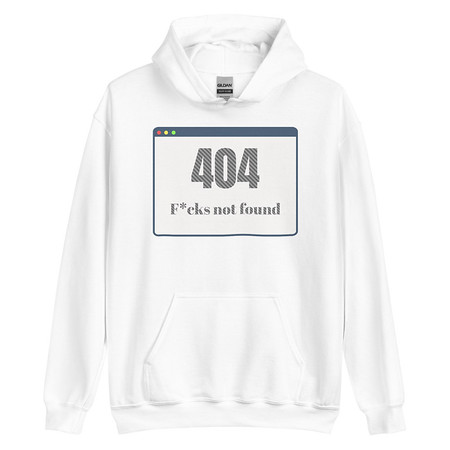 [ID: 146-G7] 404 Unisex Heavy Blend Hoodie