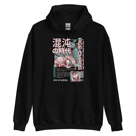 [ID: 146-G34] Age of Chaos - Japanese Anime Unisex Heavy Blend Hoodie
