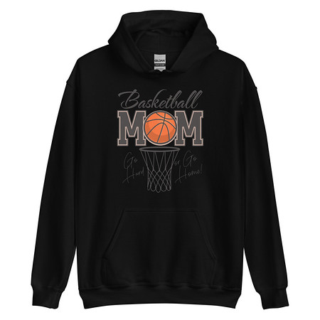 [ID: 146-G148] Basketball Mom - Mother's Day Unisex Heavy Blend Hoodie