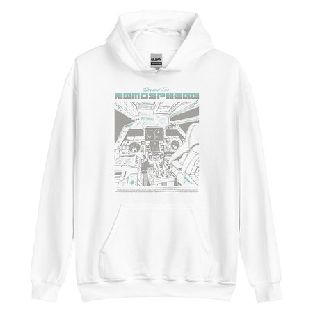 [ID: 146-G199] Beyond The Atmosphere Unisex Heavy Blend Hoodie