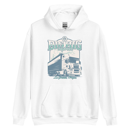 [ID: 146-G202] Big Rig Express Unisex Heavy Blend Hoodie