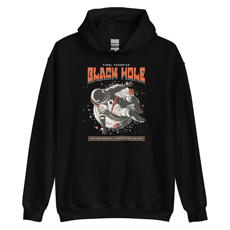 [ID: 146-G224] Black Hole Unisex Heavy Blend Hoodie