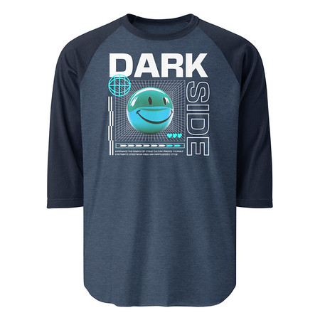 [ID: 233-G20] Abstract Y2K Unisex 3/4 Sleeve Raglan Shirt