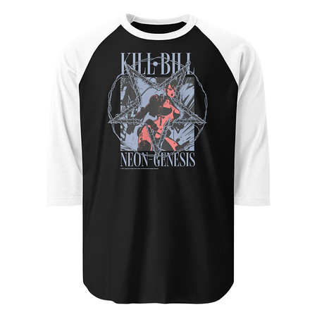 [ID: 233-G90] Anime Vintage Unisex 3/4 Sleeve Raglan Shirt