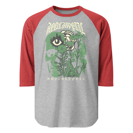 [ID: 233-G96] Apocalypse Unisex 3/4 Sleeve Raglan Shirt