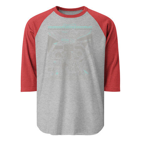 [ID: 233-G199] Beyond The Atmosphere Unisex 3/4 Sleeve Raglan Shirt