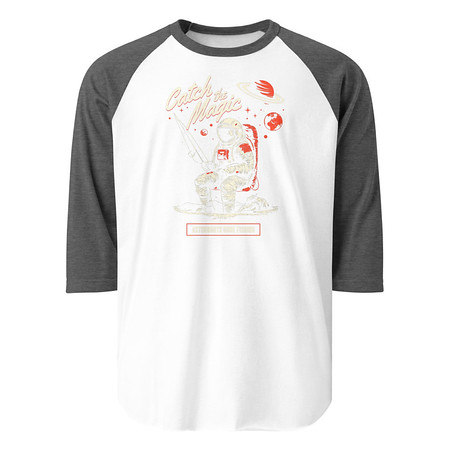 [ID: 233-G341] Catch the Magic Unisex 3/4 Sleeve Raglan Shirt