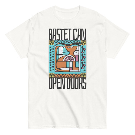 [ID: 438-G150] Bastet can Open Doors Unisex Classic Tee