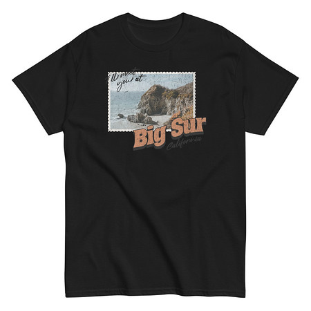 [ID: 438-G205] Big Sur, Cali Unisex Classic Tee