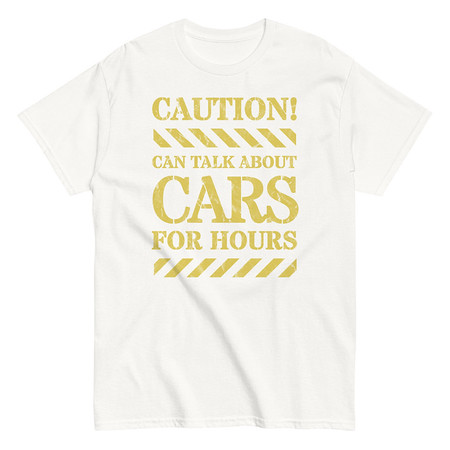 [ID: 438-G351] Caution Signs - Yellow Traffic Sign Unisex Classic Tee