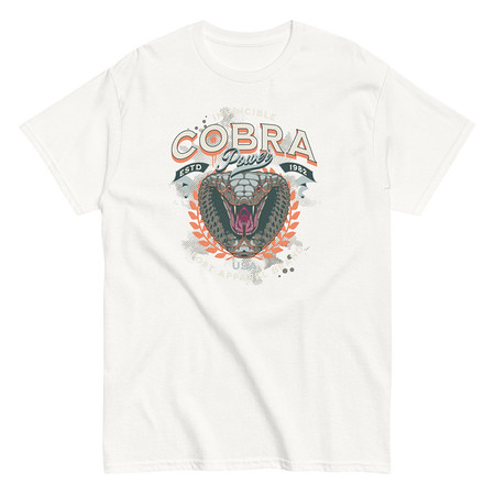 [ID: 438-G390] Cobra Power - Sports Unisex Classic Tee