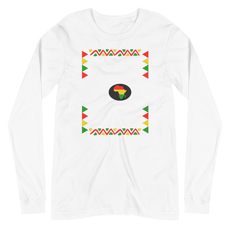 [ID: 356-G220] Black History Month - African American Culture Unisex Long Sleeve Tee