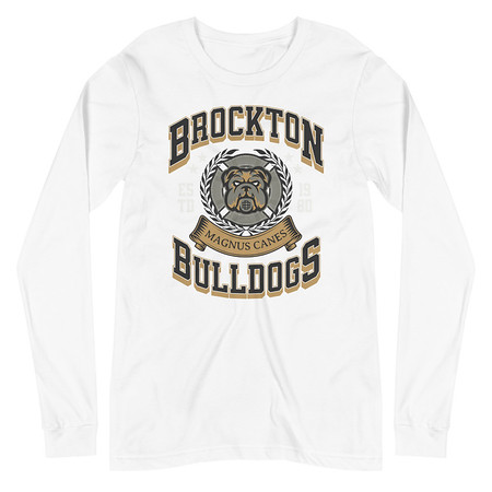 [ID: 356-G286] Brockton Bulldogs Unisex Long Sleeve Tee