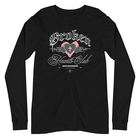 [ID: 356-G287] Broken Hearts Club Unisex Long Sleeve Tee