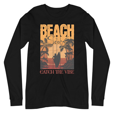 [ID: 356-G342] Catch the Vibe Unisex Long Sleeve Tee