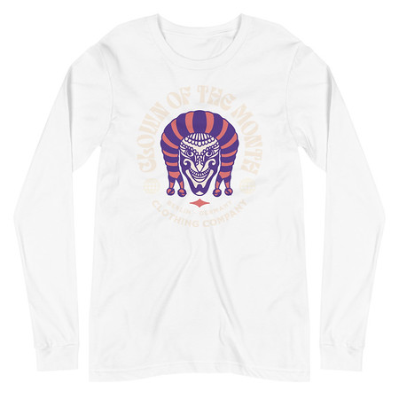 [ID: 356-G389] Clown of the Month Unisex Long Sleeve Tee