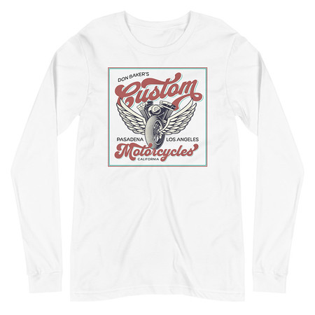 [ID: 356-G445] custom motorcycle  Unisex Long Sleeve Tee