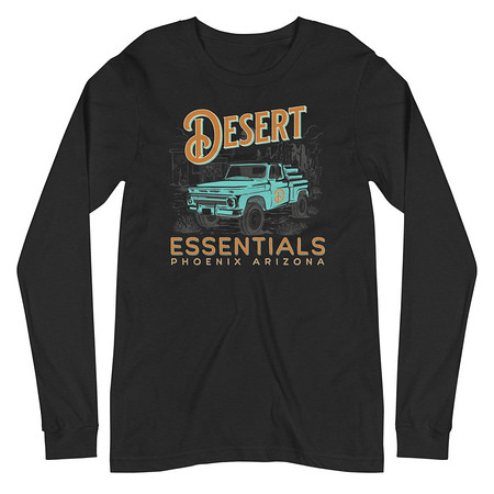 [ID: 356-G489] desert Unisex Long Sleeve Tee