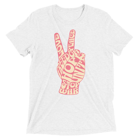 [ID: 162-G9] 60s challenge Unisex Tri-Blend T-Shirt
