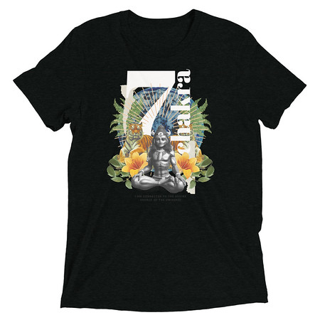[ID: 162-G12] 7 Chakra Unisex Tri-Blend T-Shirt