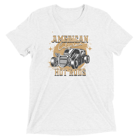 [ID: 162-G73] American Hot Rods Unisex Tri-Blend T-Shirt