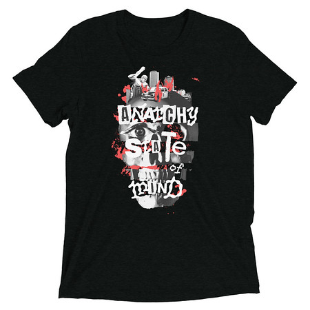 [ID: 162-G79] Anarchy State of Mind Unisex Tri-Blend T-Shirt