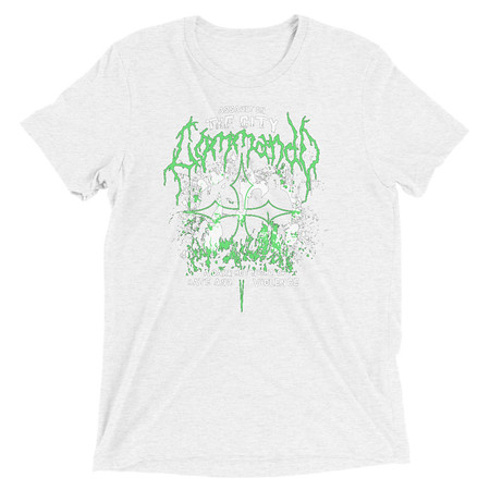 [ID: 162-G105] Assault on the City Unisex Tri-Blend T-Shirt
