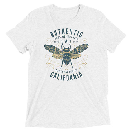 [ID: 162-G115] Authentic Outdoor Co. - Insect Unisex Tri-Blend T-Shirt