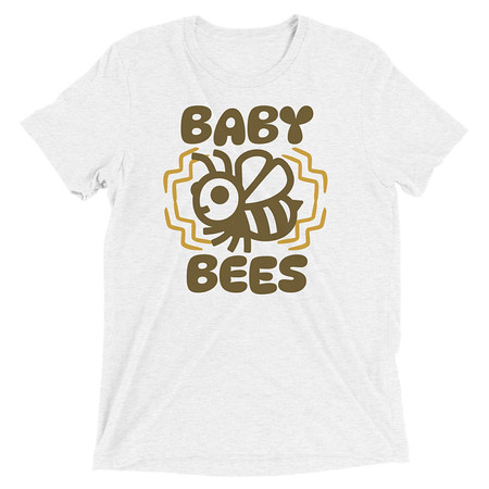 [ID: 162-G122] Baby Bees - Cute Insect Unisex Tri-Blend T-Shirt