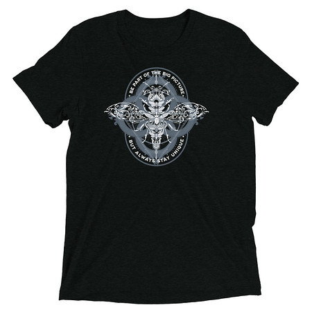 [ID: 162-G159] Be Part of the Big Picture - Insect Unisex Tri-Blend T-Shirt